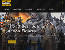 Tablet Screenshot of batmanfactor.com